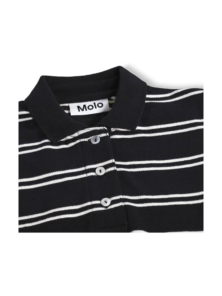 Molo Raki - Black Ivory Stripe