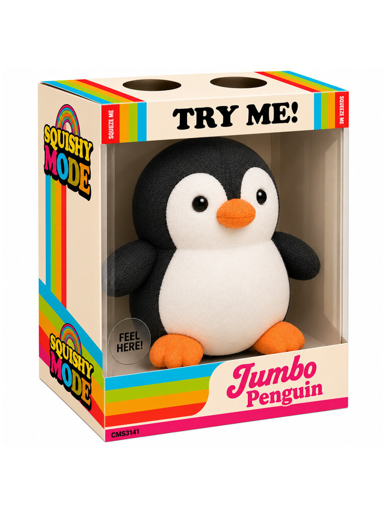 Squishy Mode - Jumbo Penguin Sensory Toy