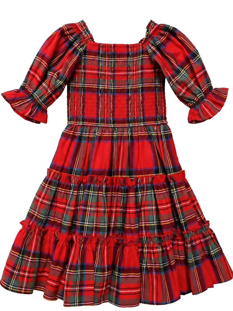 Madeline Holiday Plaid Dress