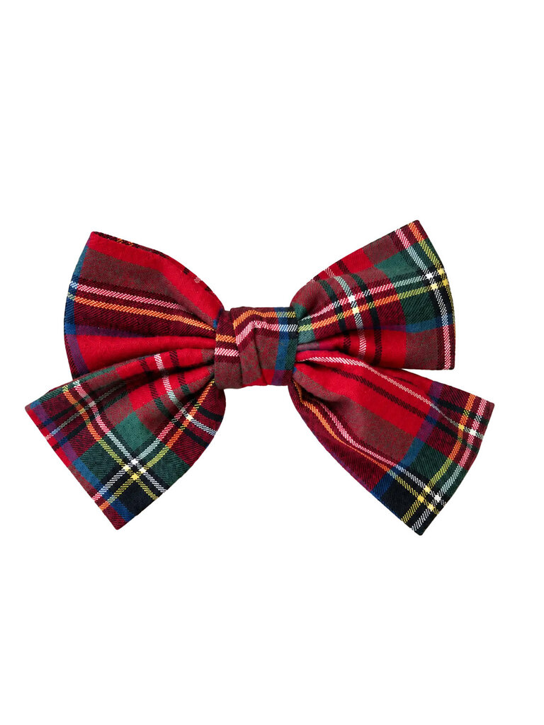Holiday Plaid Bow