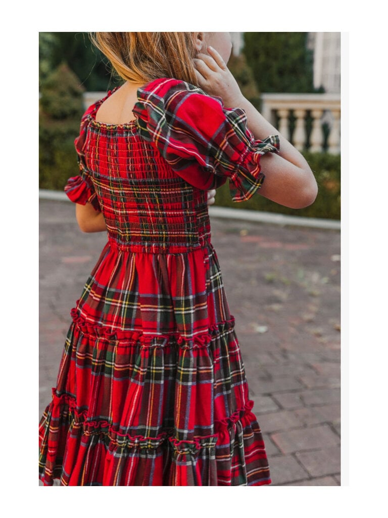 Madeline Holiday Plaid Dress