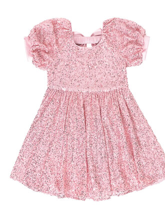 Pink Sequin Marisol Dress