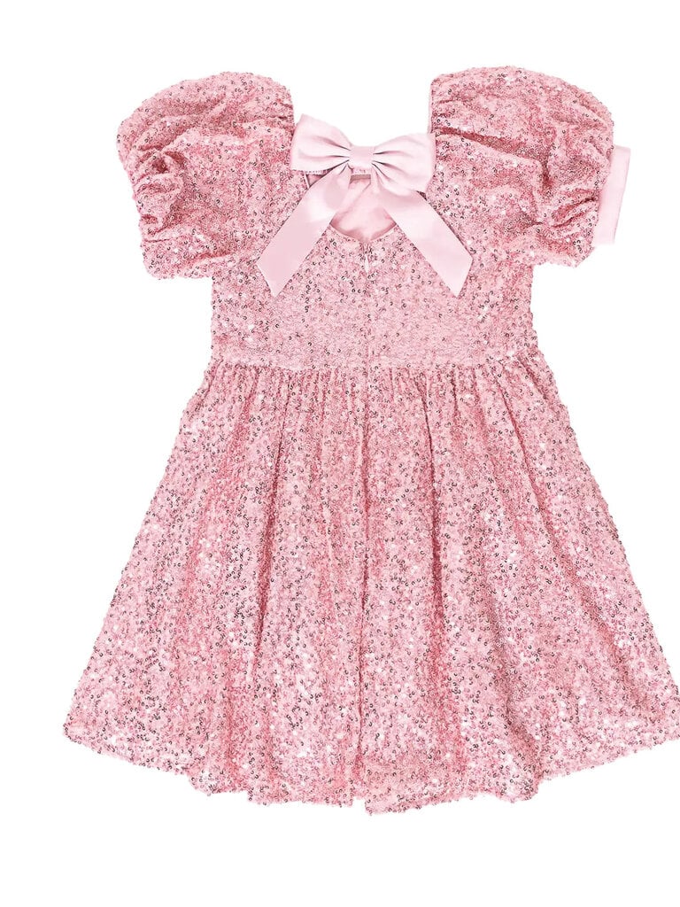 Pink Sequin Marisol Dress