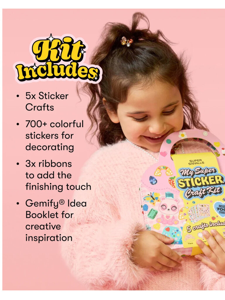 Super Smalls My Super Sticker Craft Kit