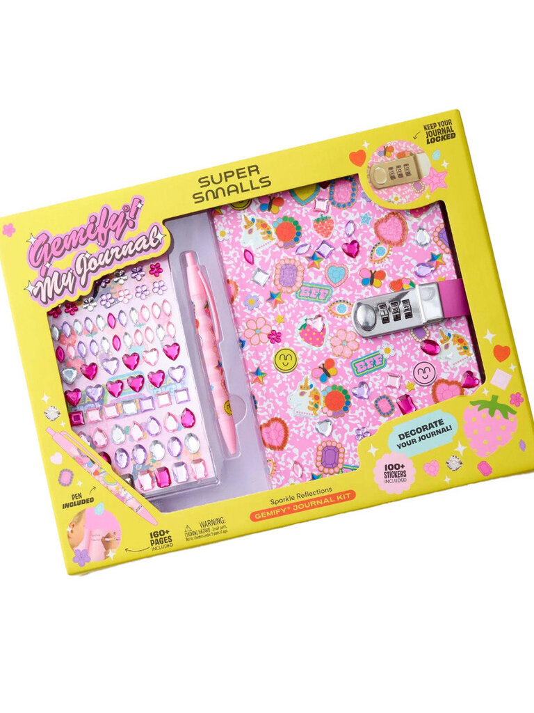 Super Smalls Sparkle Reflections Gemify Journal Kit