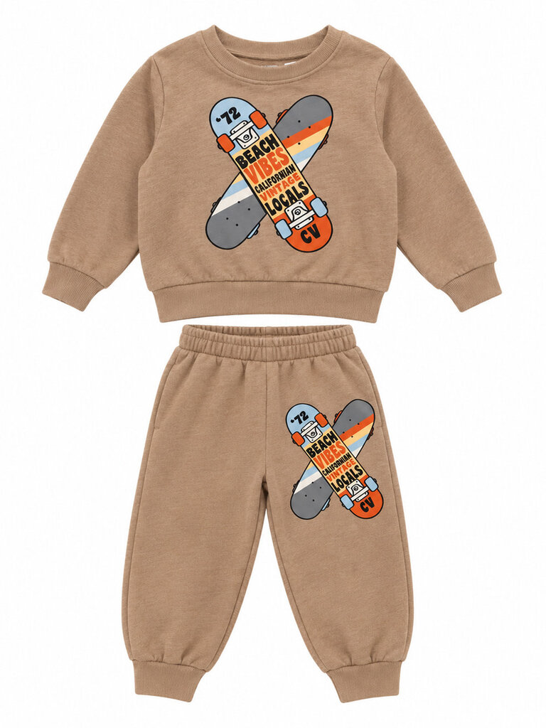 Californian Vintage Baby Caramel Skate Sweatshirt