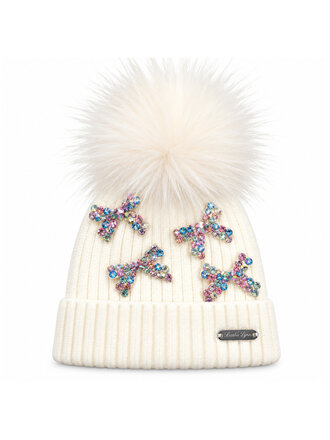 Bari Lynn Baby Crystallized Pastel Bow Hat