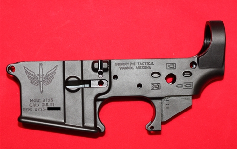 Disruptive Tactical DT15 STRIPPED LOWER RECEIVER