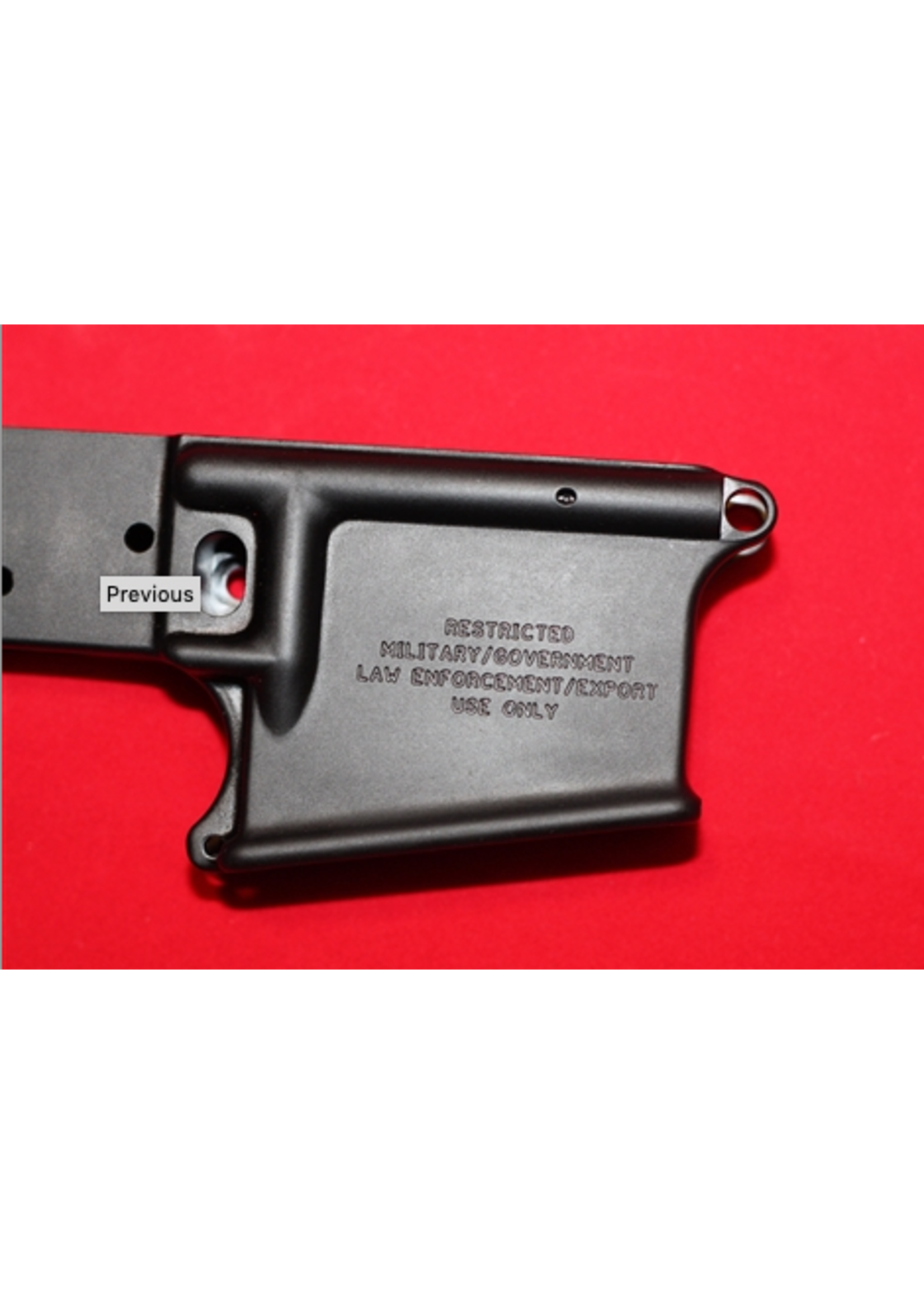 Disruptive Tactical DT15 STRIPPED LOWER RECEIVER