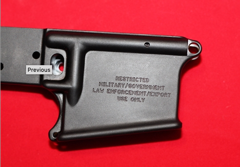 Disruptive Tactical DT15 STRIPPED LOWER RECEIVER