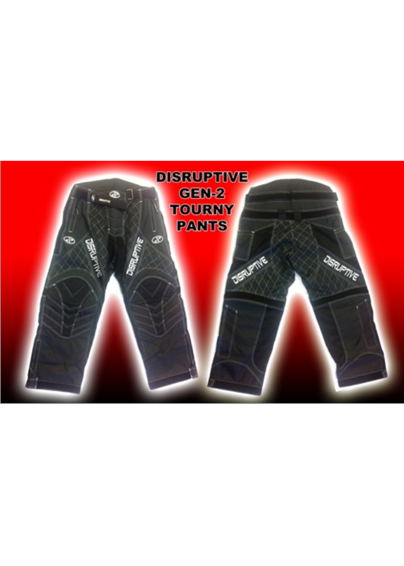 Disruptive Products DISRUPTIVE TOURNAMENT GEN2 PAINTBALL PANTS