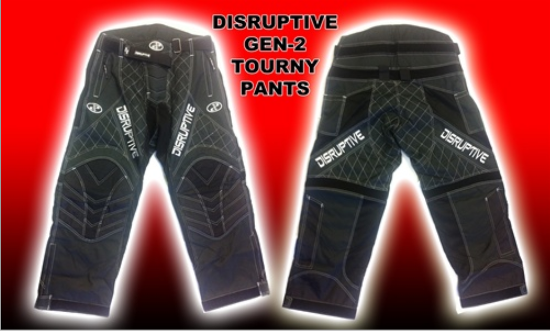 Disruptive Products DISRUPTIVE TOURNAMENT GEN2 PAINTBALL PANTS