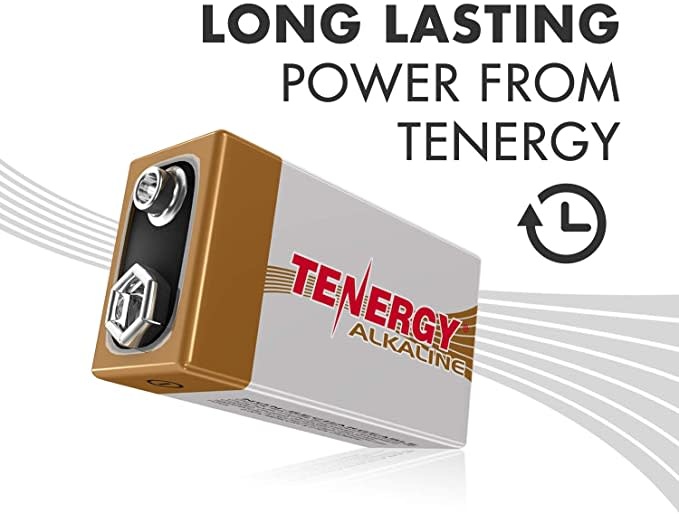 TENERGY 9V BATTERY TENERGY