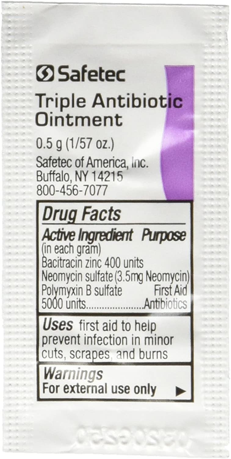 Triple Antibiotic Ointment .5gr Packet Adaptive Firearms Institute