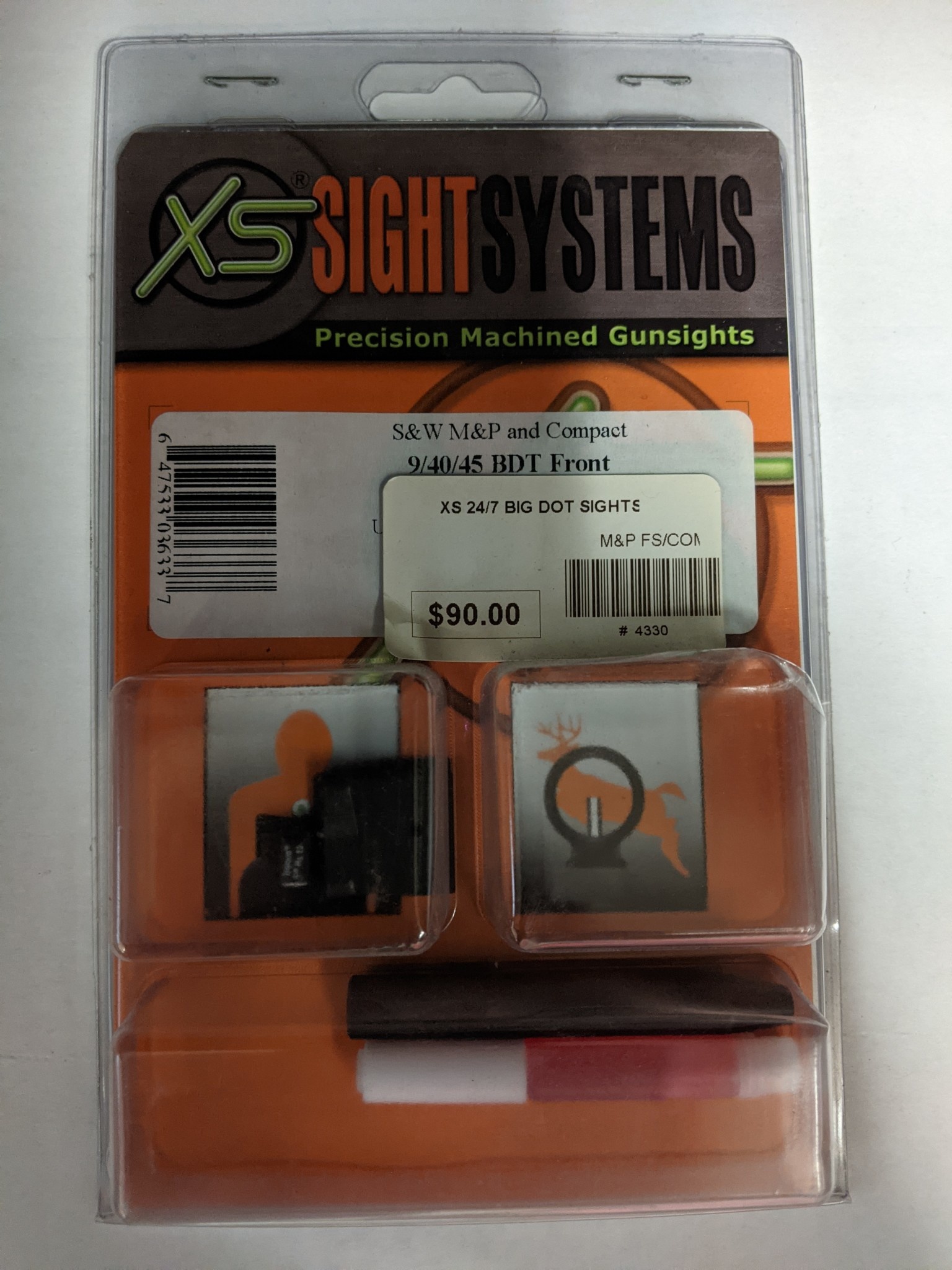 XS SIGHTS XS SIGHT 24/7 BIG DOT S&W
