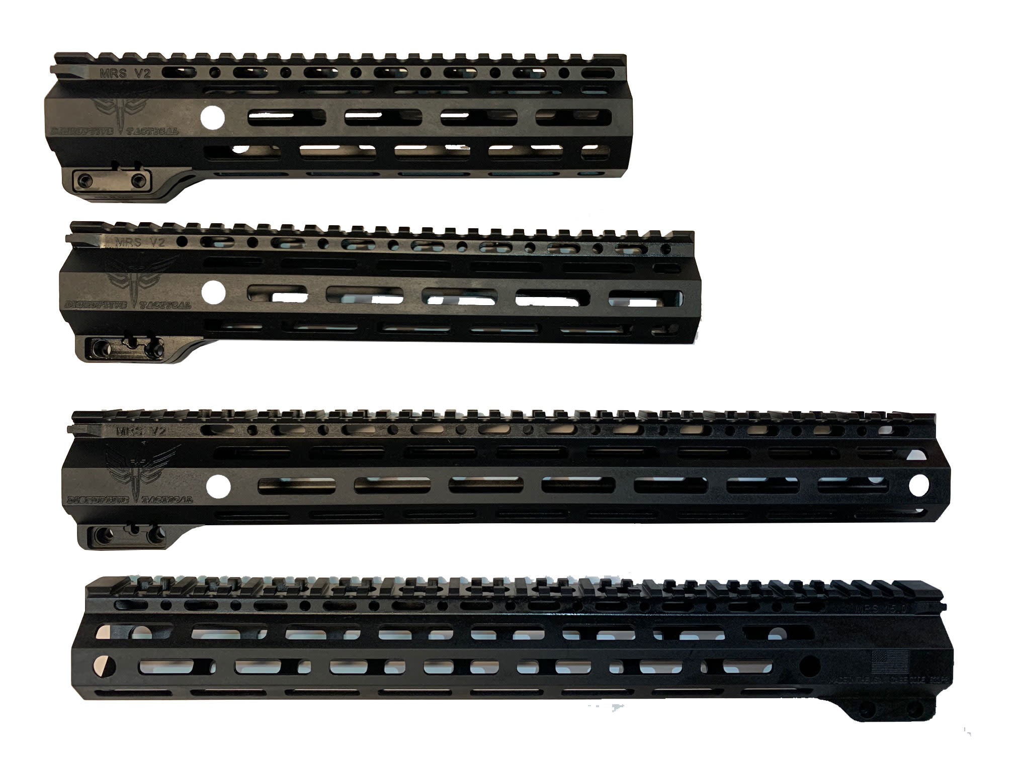 Disruptive Tactical Disruptive Mlok Rail System "MRS V2"