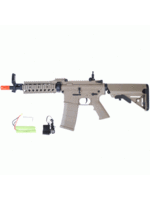 TIPPMANN BT M4 CQB RIS-TAN-  10.5" BARREL 9.6V NimH BATTERY AND CHARGER