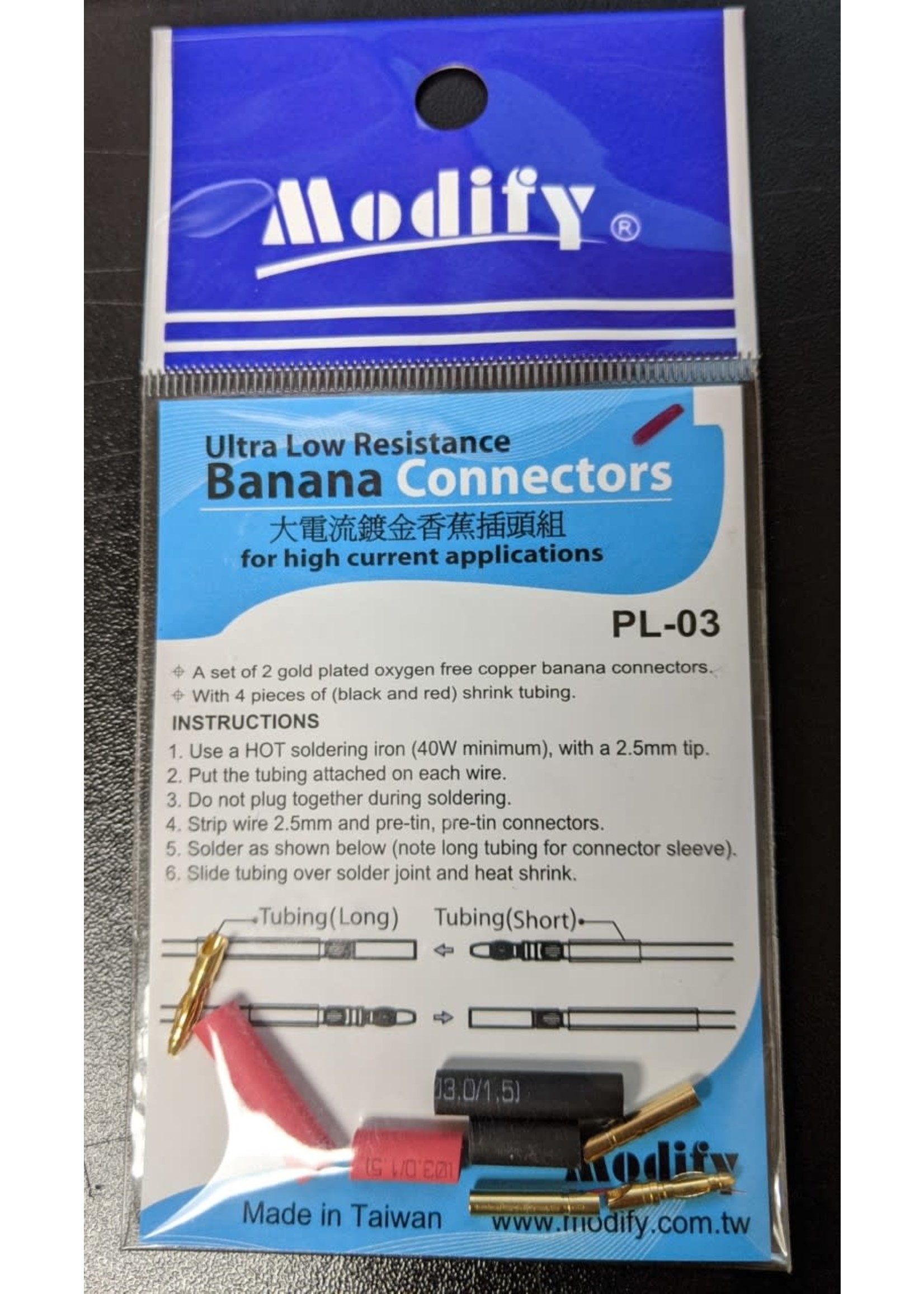 MODIFY MODIFY BANANA CONNECTORS