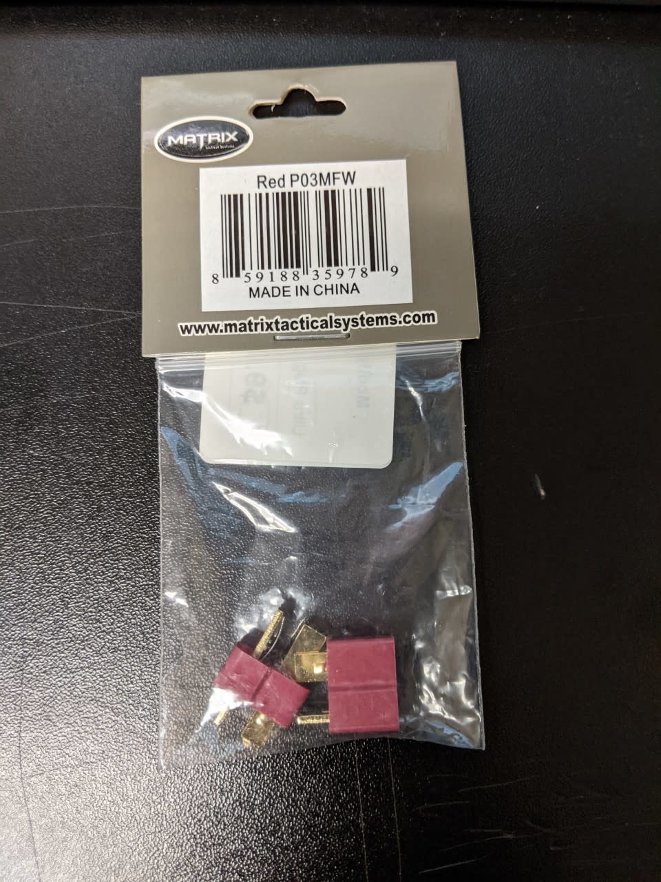 MATRIX MATRIX Standard Deans Type T-Connector Plug Set