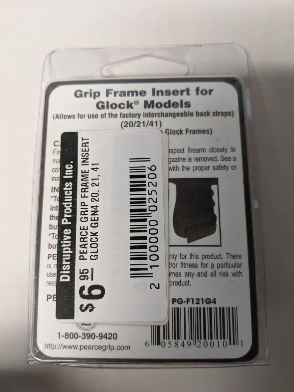 pearce grip PEARCE GRIP FRAME INSERT