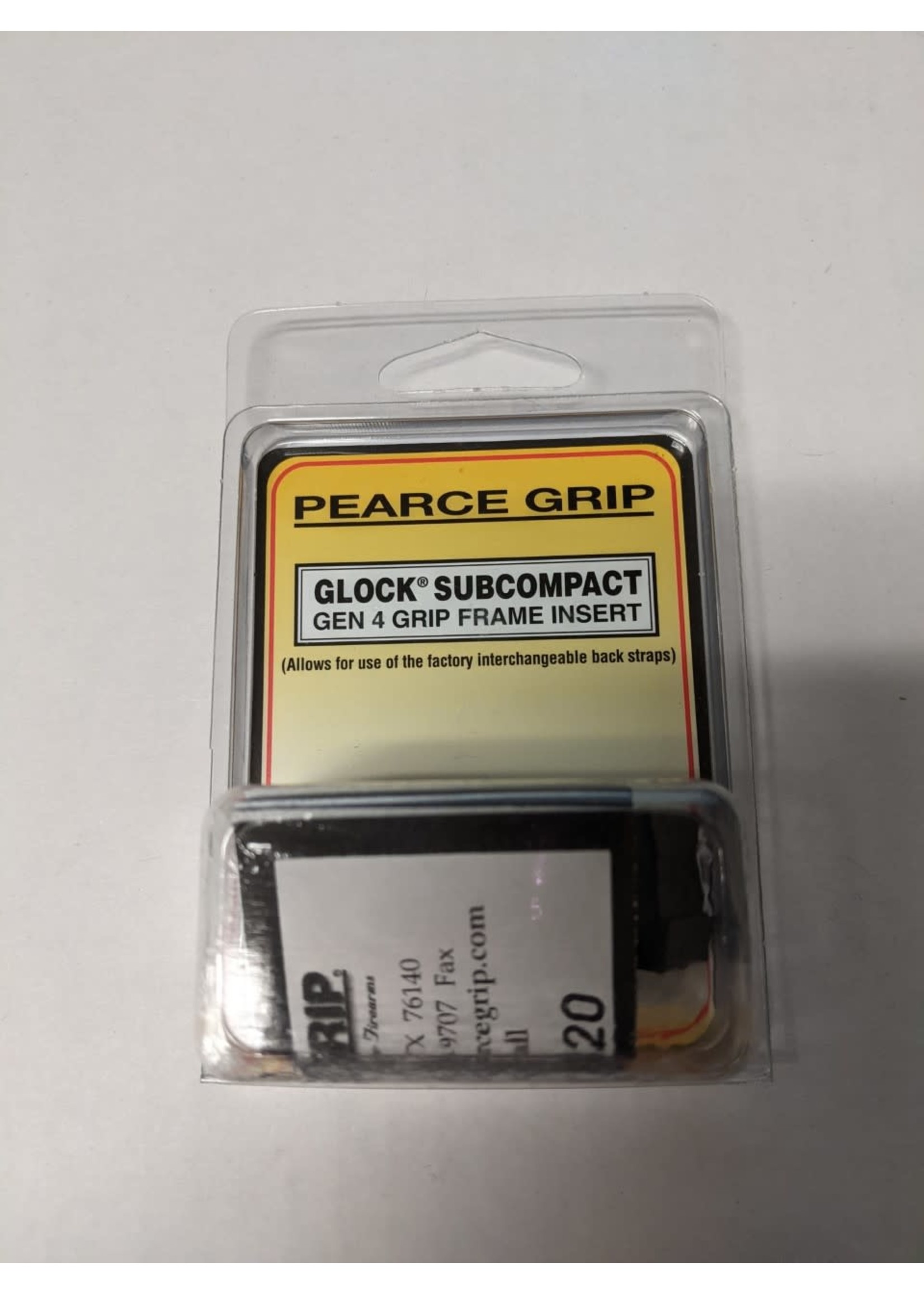 pearce grip PEARCE GRIP FRAME INSERT