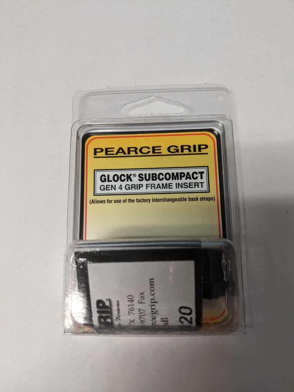 pearce grip PEARCE GRIP FRAME INSERT