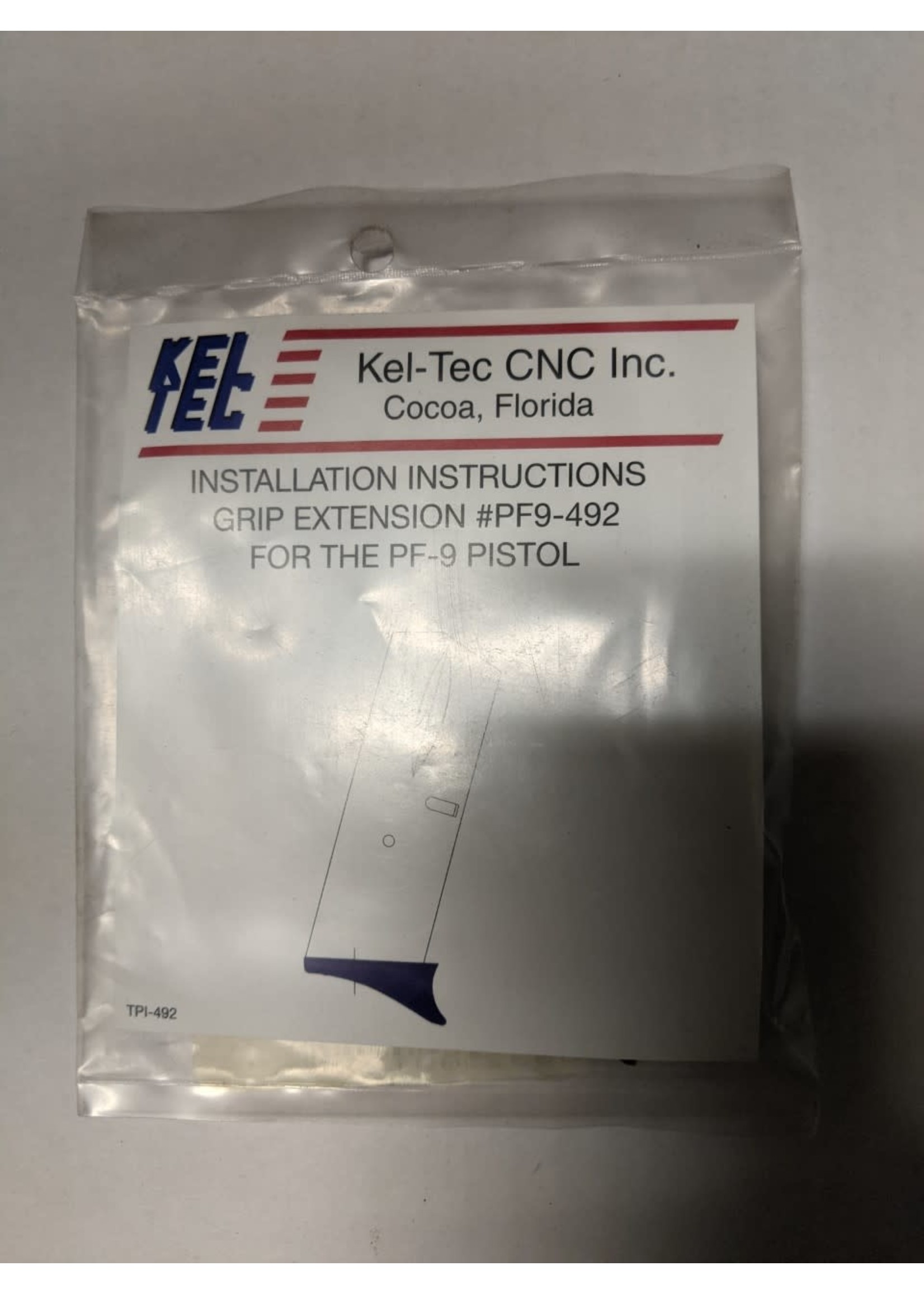 KEL-TEC CNC KEL-TEC GRIP EXTENSION FOR PF-9