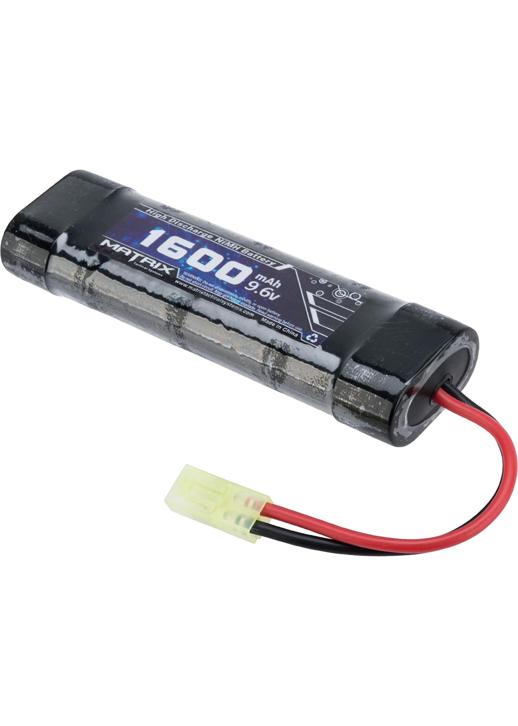 MATRIX MATRIX HIGH OUTPUT NUNCHUCK 9.6V 1600MAH NIMH BATTERY (BRICK)