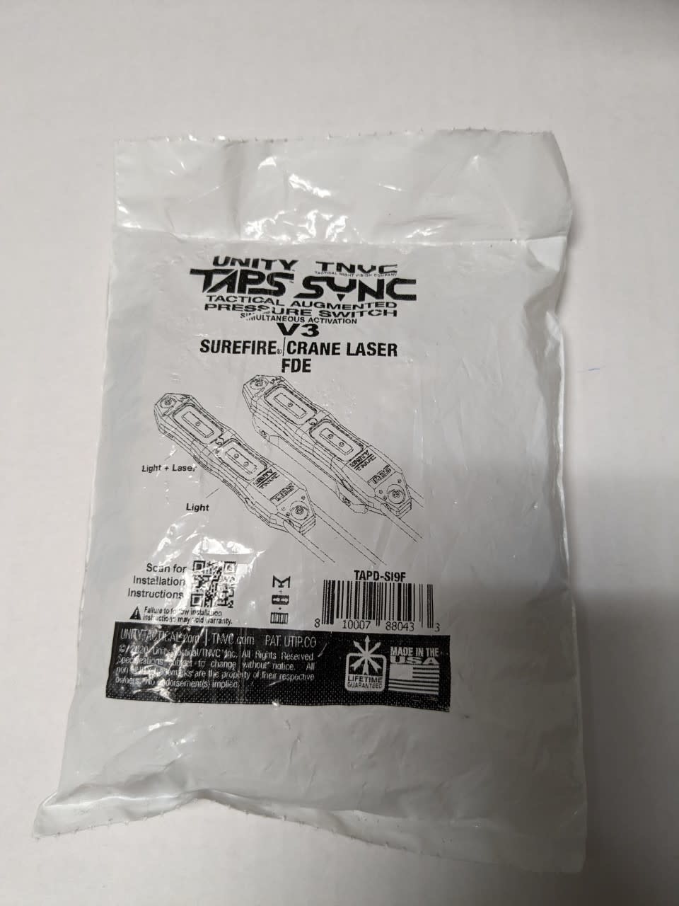 UNITY UNITY TAPS SYNC SF CRANE FDE V3