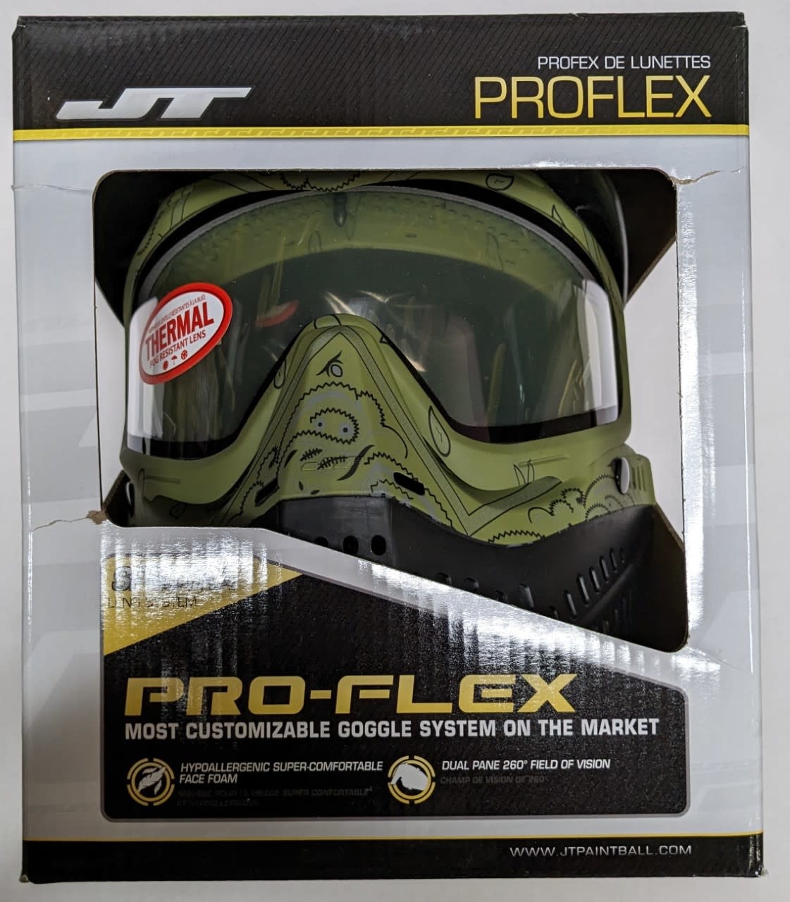 JT JT SPECTRA PROFLEX LE GOGGLE