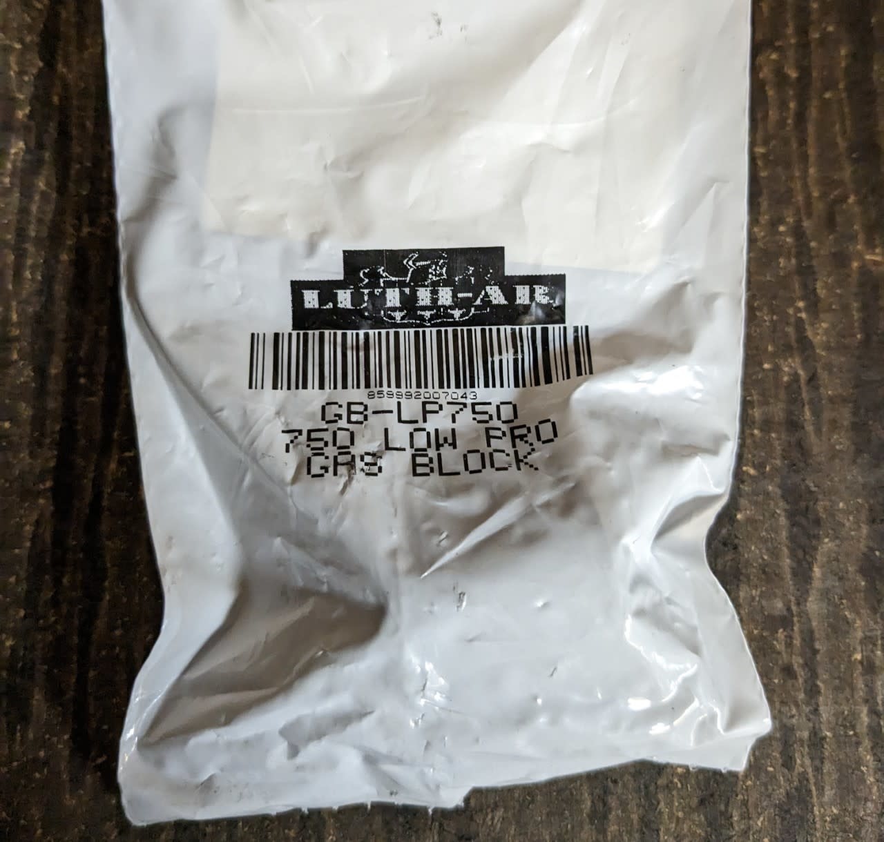 LUTH-AR LUTH-AR LO-PROFILE GAS BLOCK .750 DIAMETER