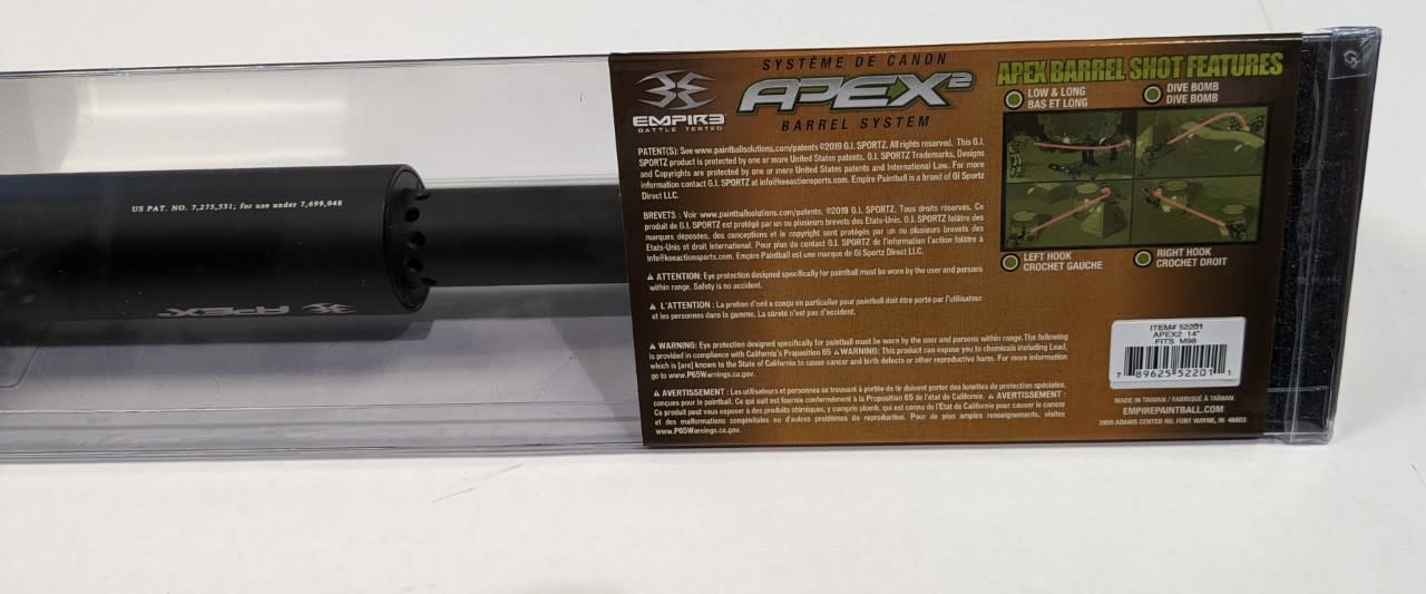 EMPIRE EMPIRE APEX 2 BARREL SYSTEM 14IN.