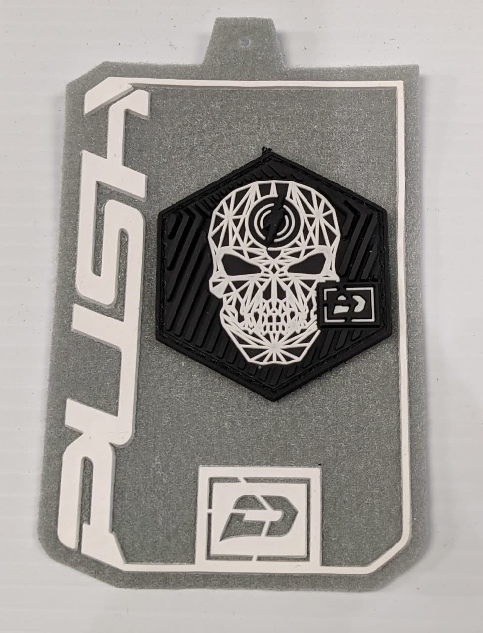 PUSH PAINTBALL PUSH VELCRO LOGOS