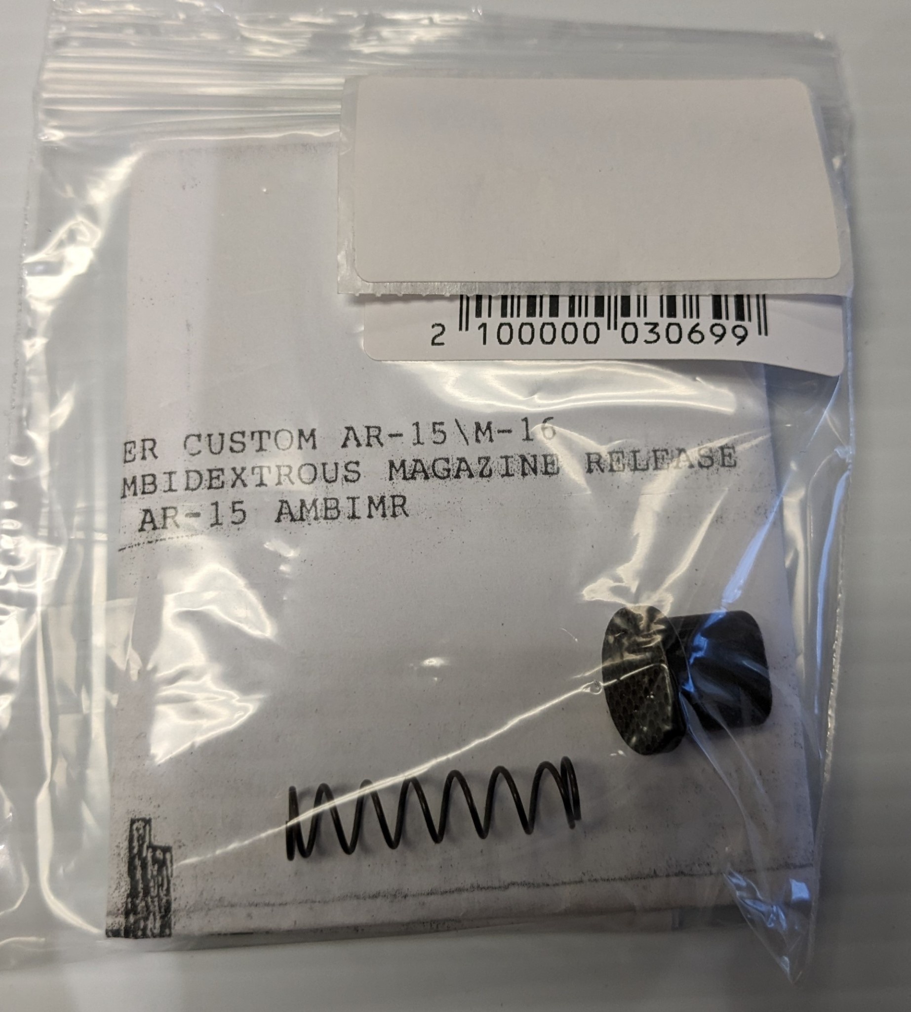 OVERSIZED MAG RELEASE (AR15/USED)