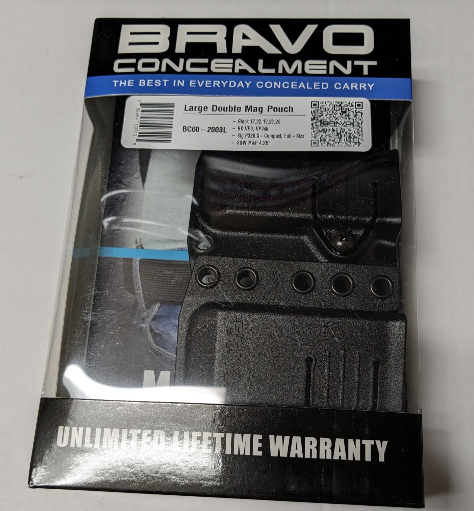 BRAVO CONCEALMENT BRAVO DOUBLE MAG POUCH