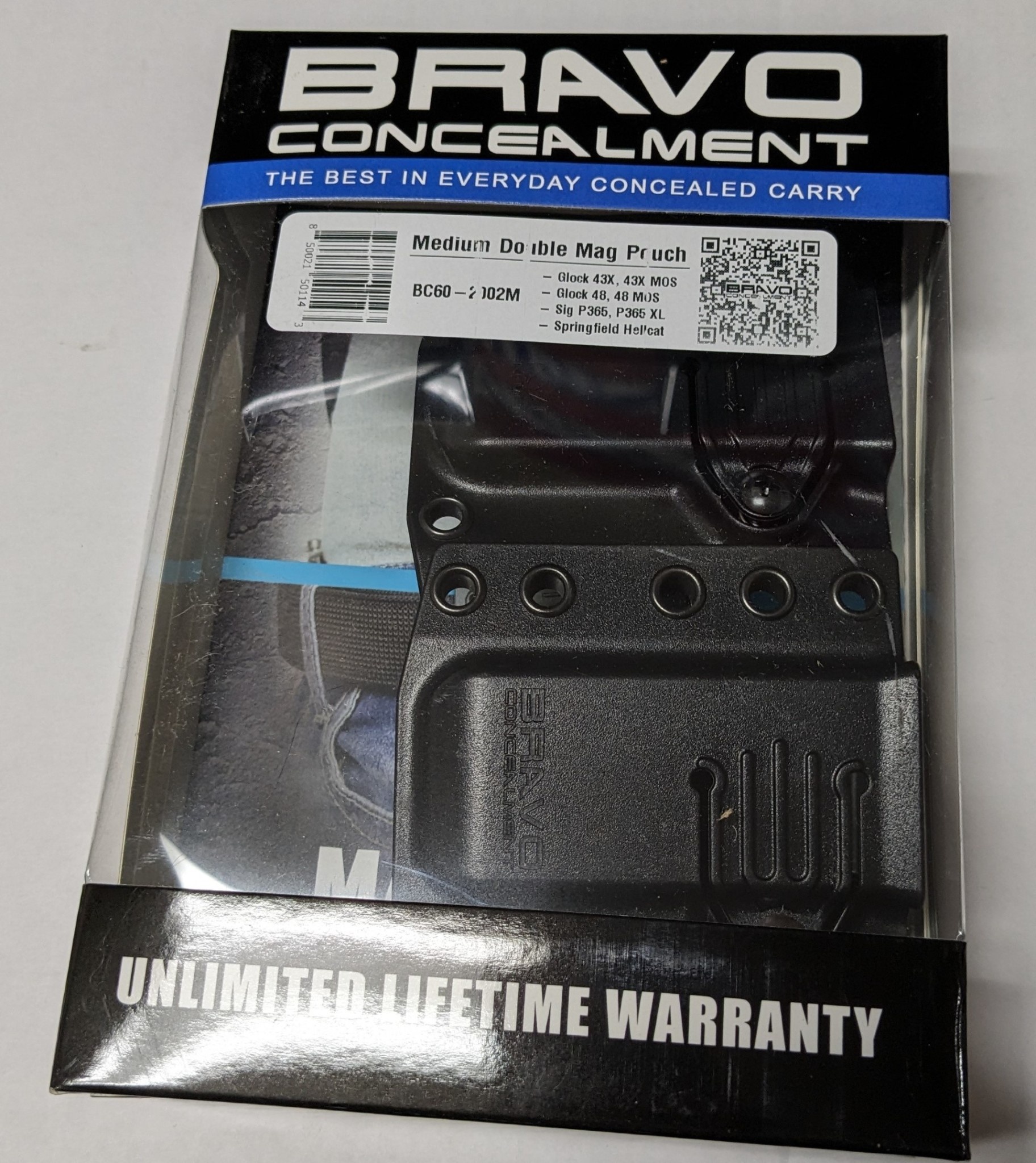 BRAVO CONCEALMENT BRAVO DOUBLE MAG POUCH