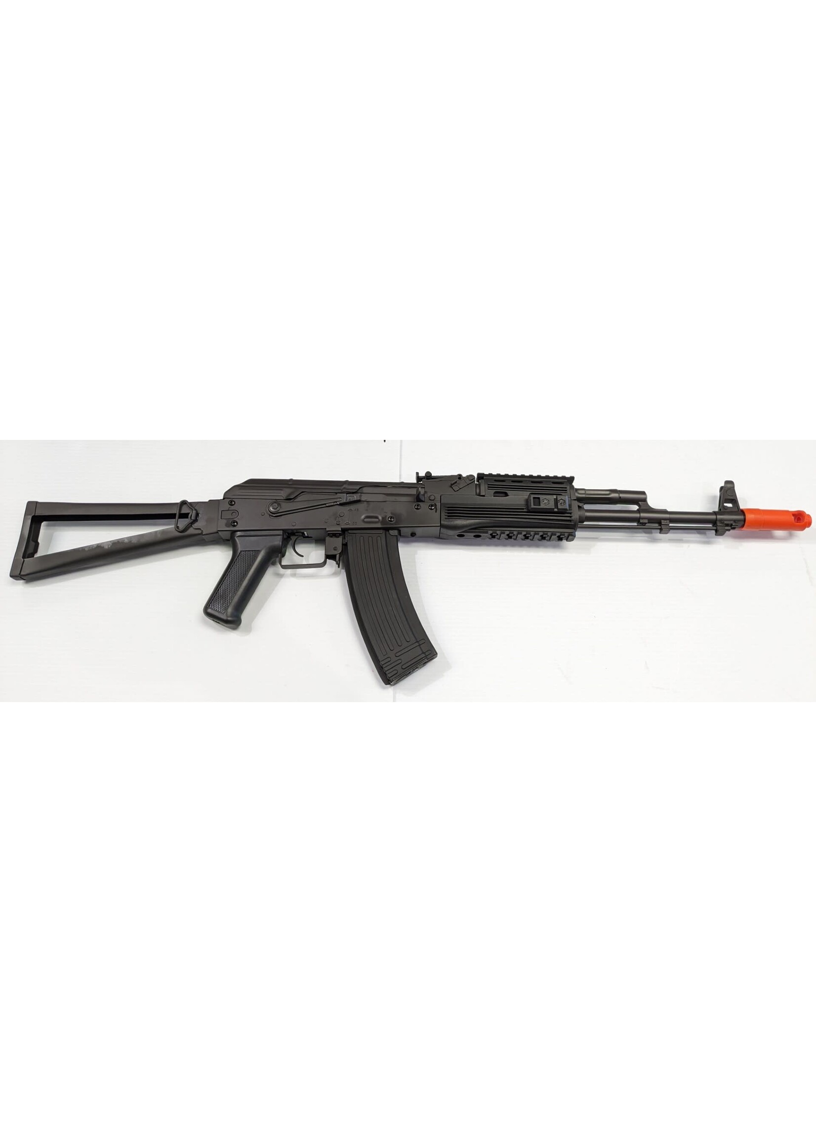 APS APS FULL METAL AK74 TACTICAL RIS AEG BLOWBACK W/FOLDING STOCK