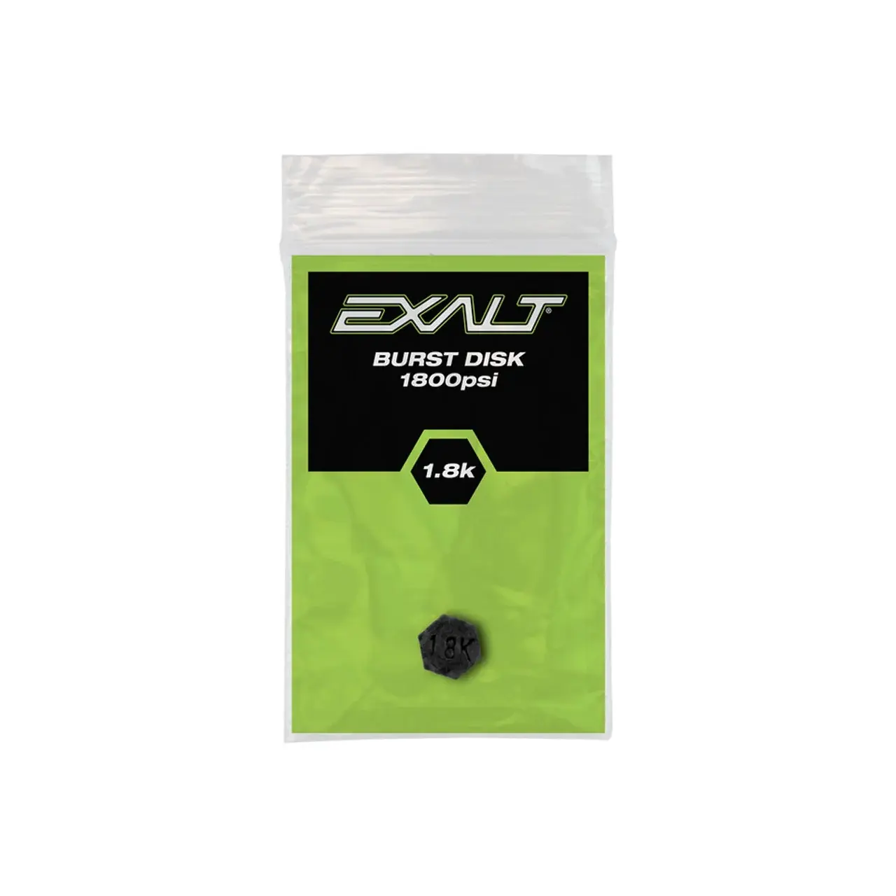 EXALT PAINTBALL EXALT BURST DISK 1.8K (BLACK)
