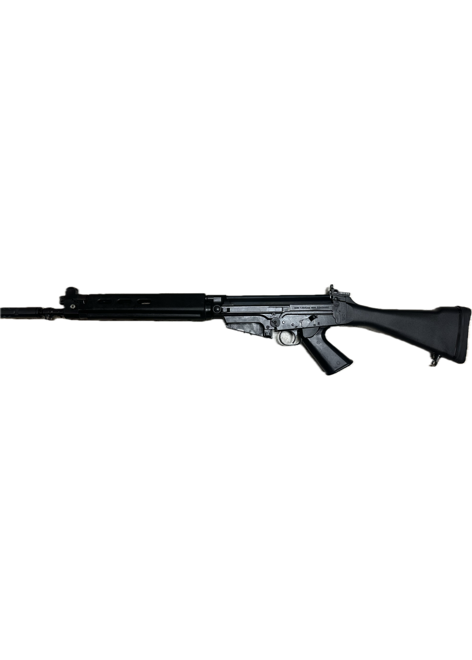 DSA USED DSA SA58 FAL 16" Traditional Profile Barrel, Fixed Stock Rifle Features