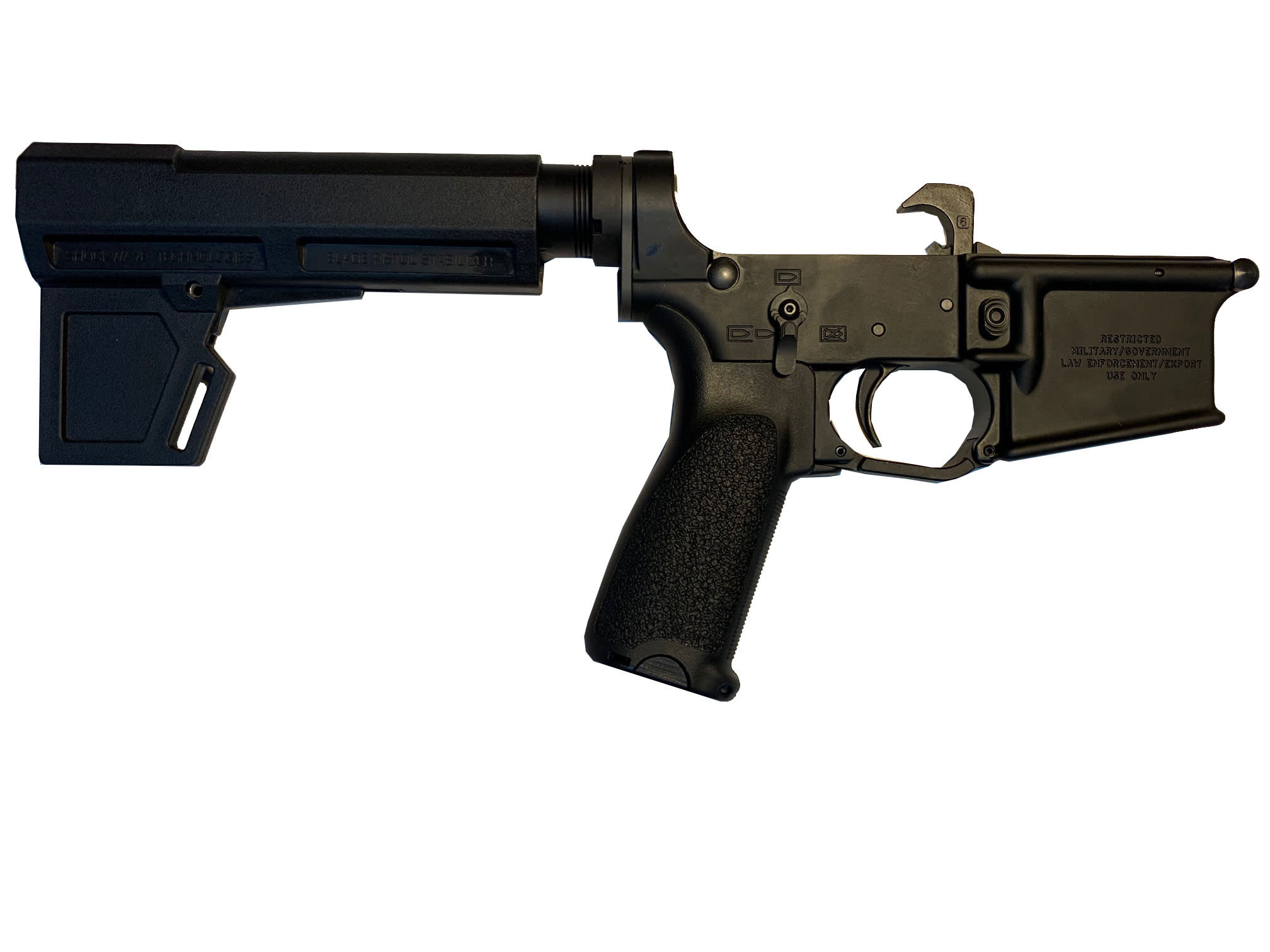 Disruptive Tactical DT15 PISTOL LOWER COMPLETE