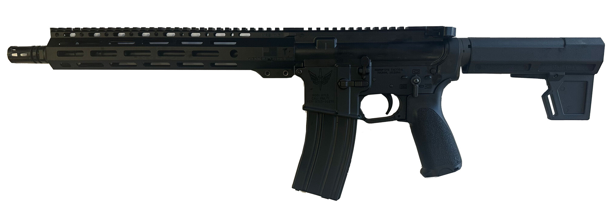 Disruptive Tactical DT15 V2 12.5" PISTOL