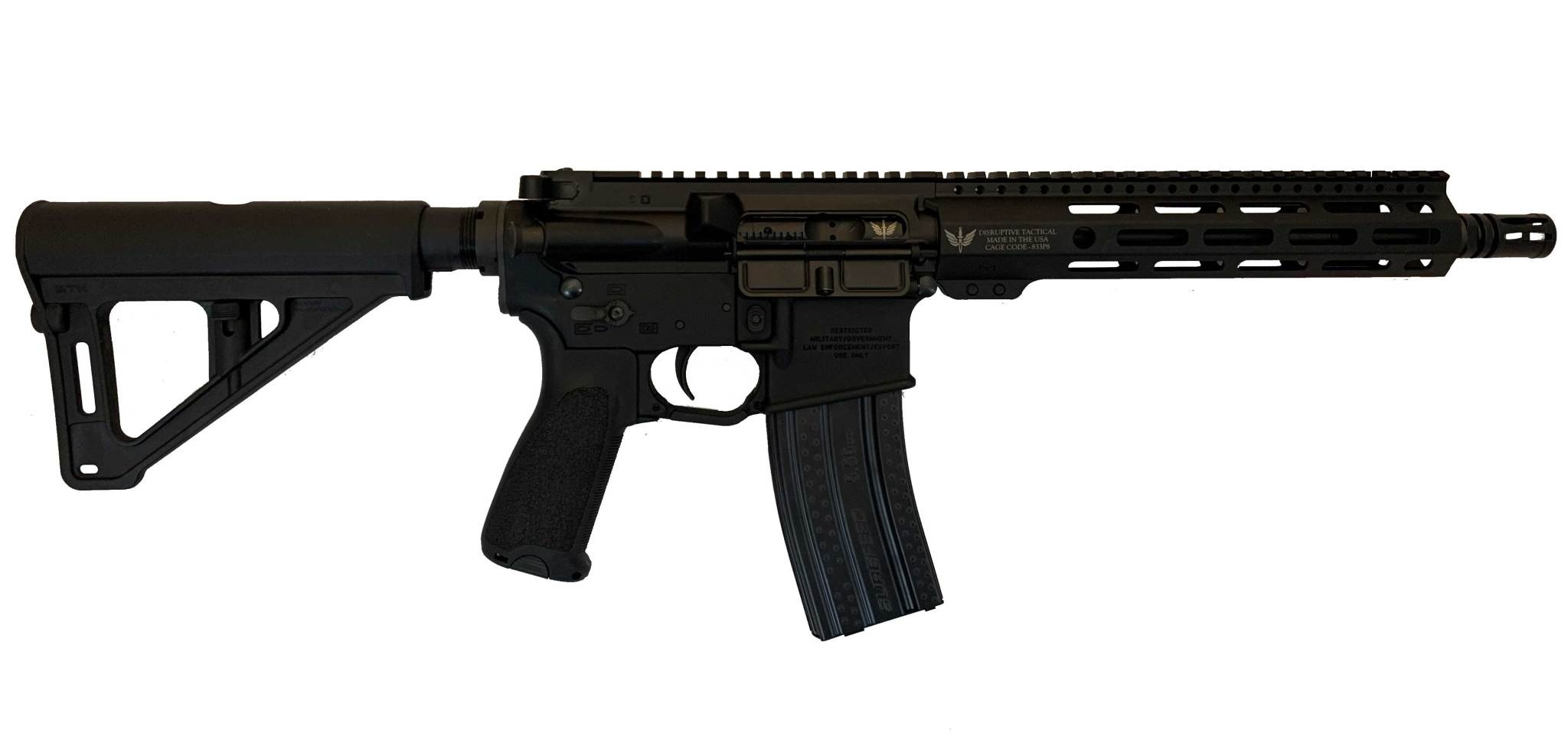 Disruptive Tactical DT15 V2 MK18 10.5 PISTOL