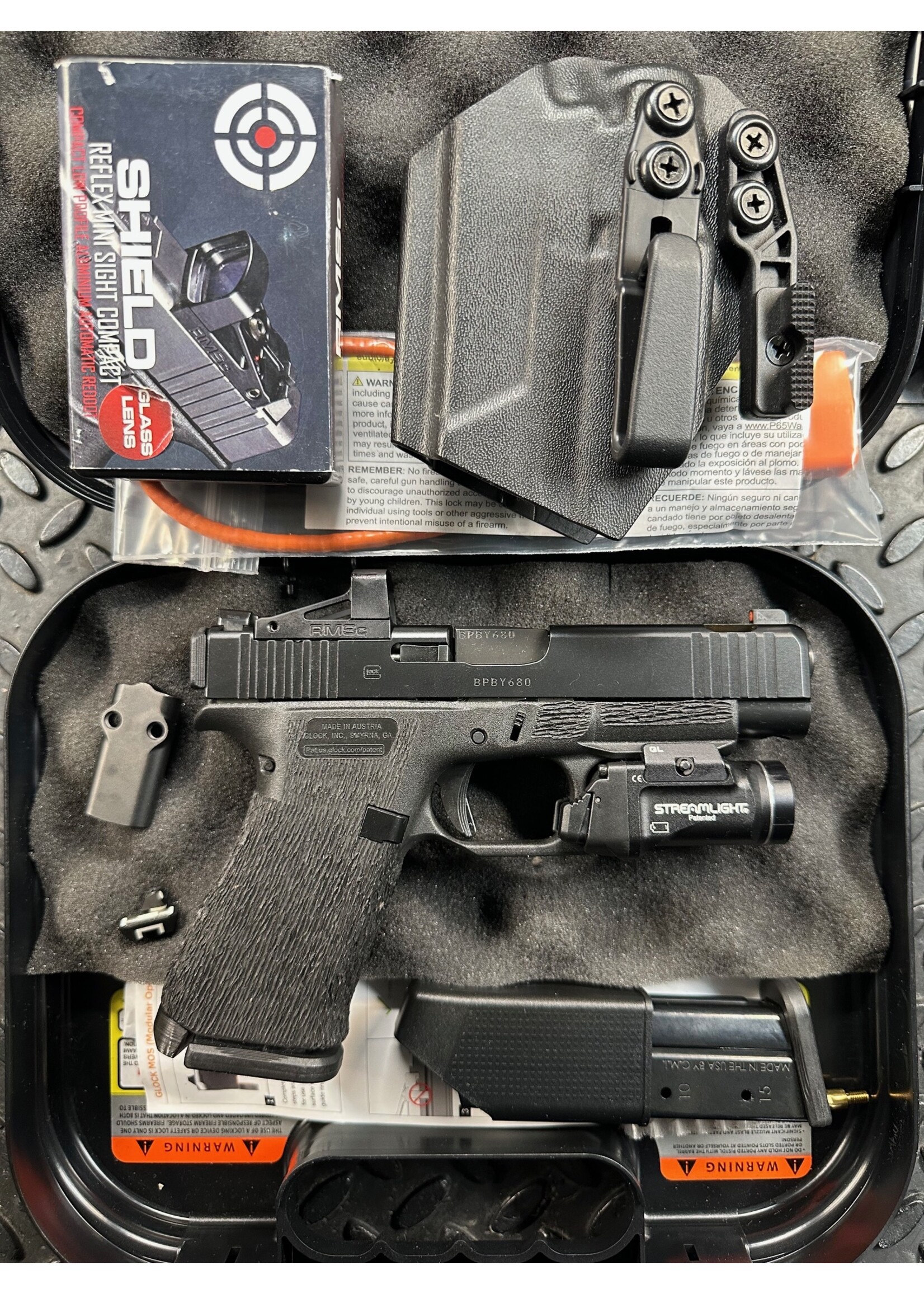GLOCK GLOCK 48 MOS AFI EDITION ULTIMATE CARRY G48 BOWIE PORTED