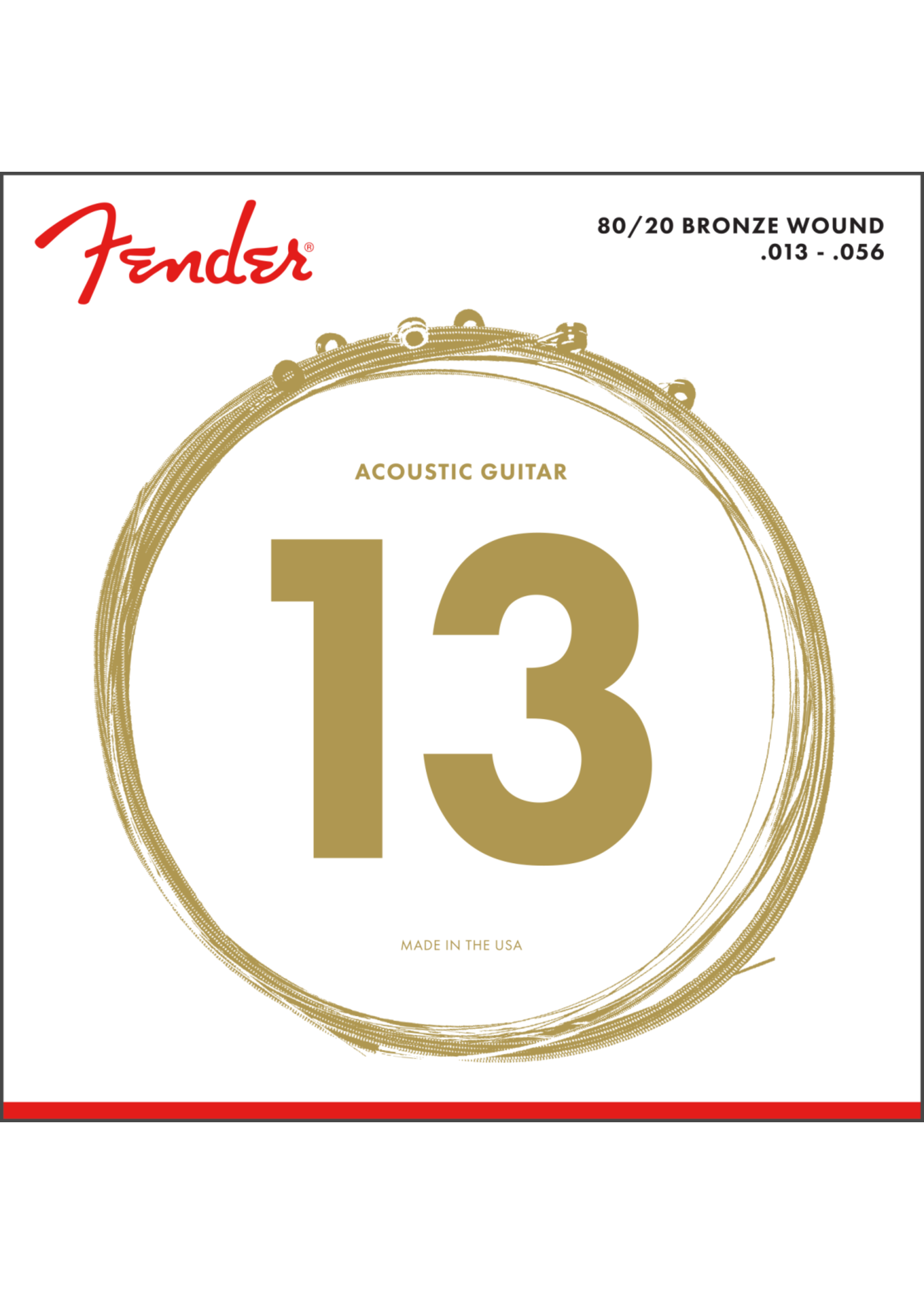 Fender Fender Strings Acoustic 80/20 Bronze
