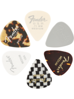 Fender Fender Pick Pack 351 Material Medley - 6 Pack