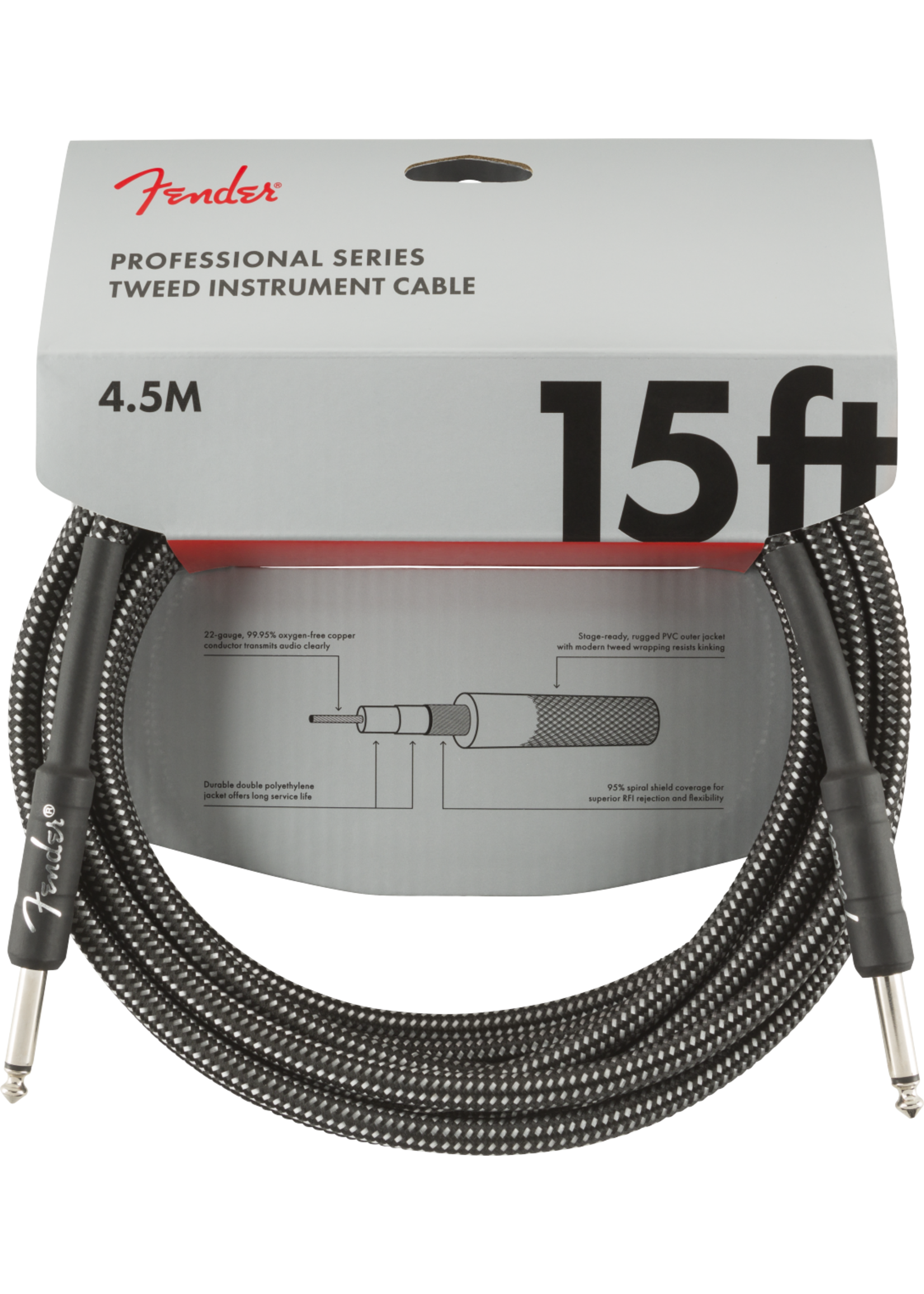 Fender Fender Cable Instrument Pro Tweed