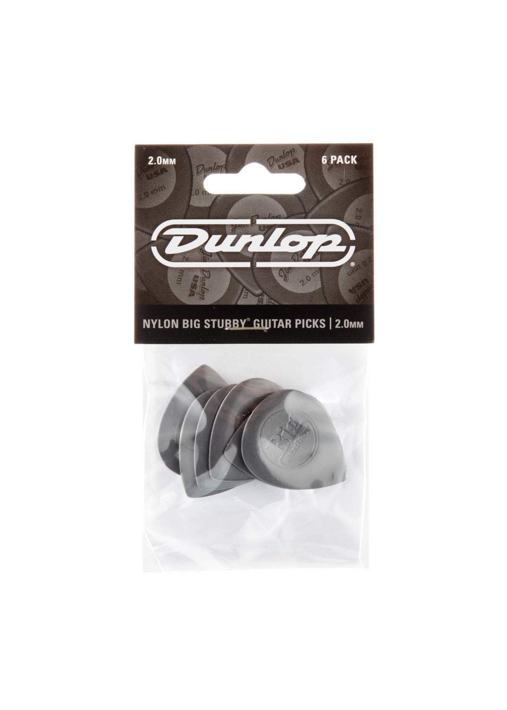 Dunlop Dunlop PickPack Nylon Big Stubby 6-Pack
