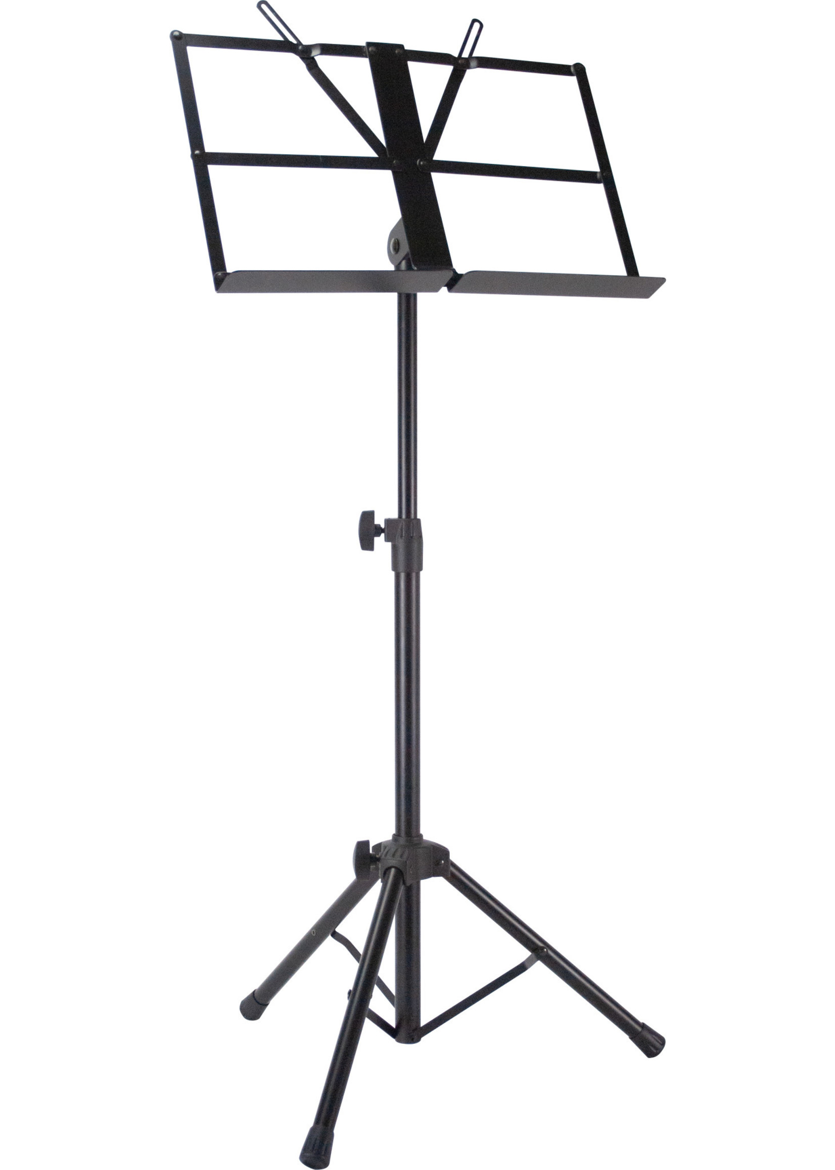 Profile Profile Stand Music Deluxe Collapsible Black w/Bag MS125B