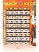 Hal Leonard Guitar Chords Poster - 22" x 34"