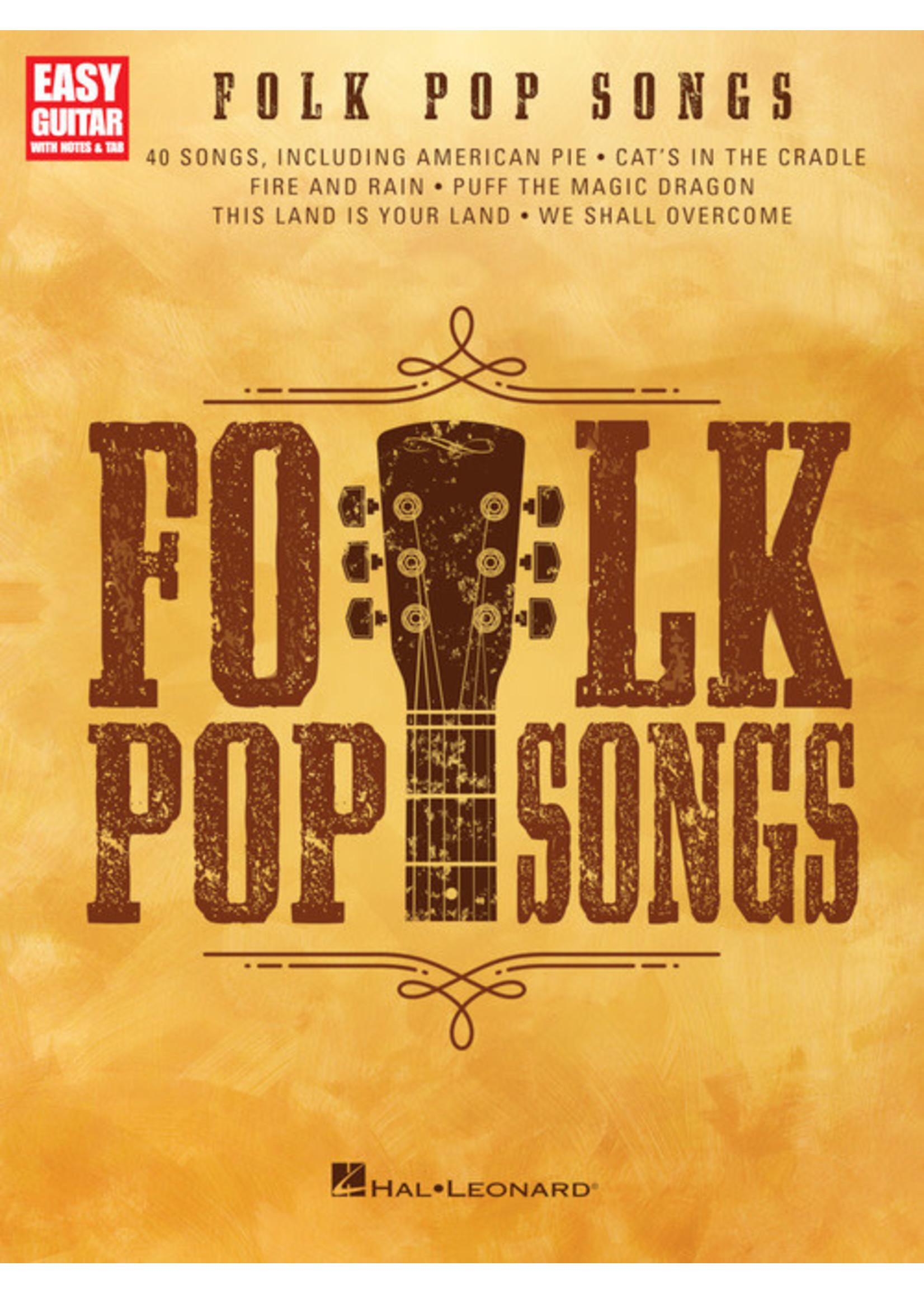 Hal Leonard Folk Pop Songs EG